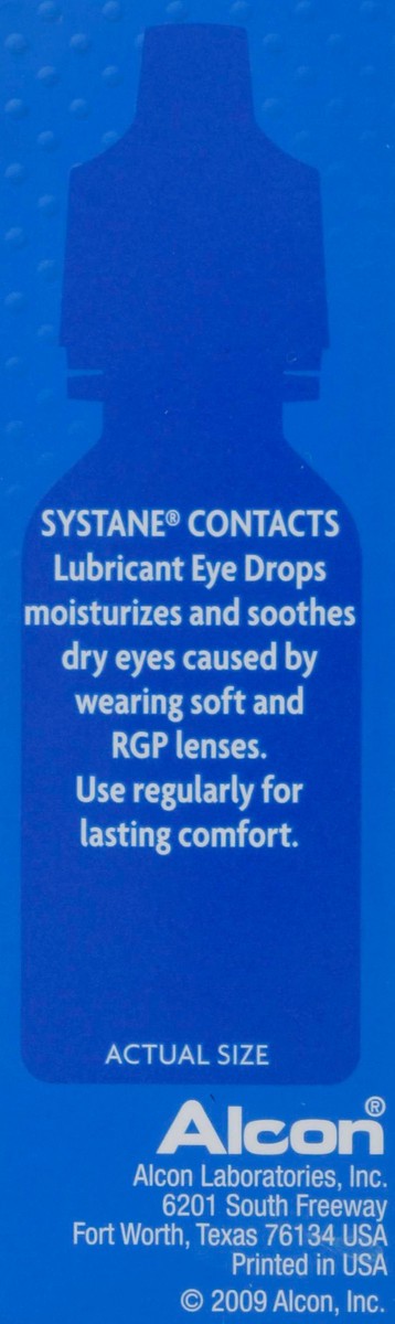 slide 7 of 9, Systane Contacts Lubricant Eye Drops 0.4 fl oz, 0.4 fl oz