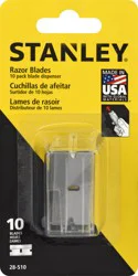 STANLEY Razor Blades 10 ea