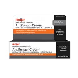 Meijer Antifungal Cream, Butenafine Hydrochloride 1%, 1oz