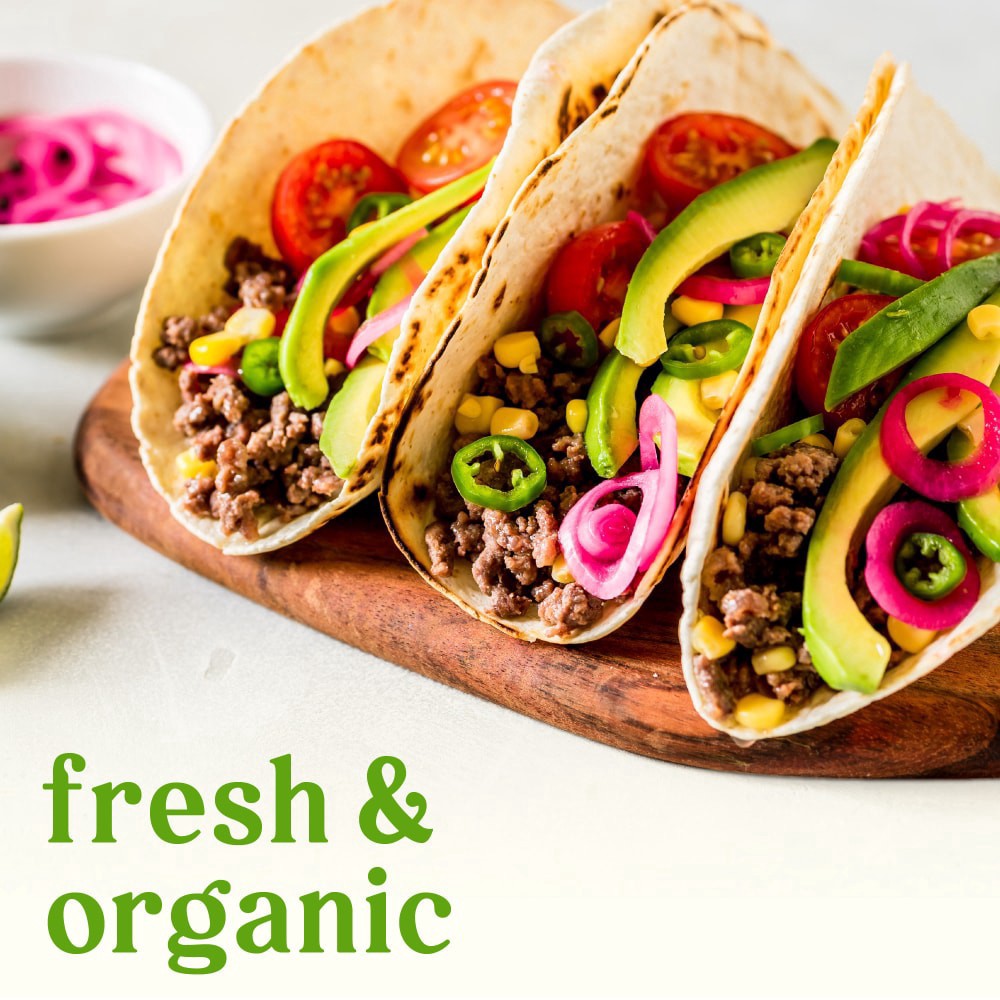 slide 5 of 5, Simple Truth Organic Ground Beef 85% Lean Grass Fed, 1 lb