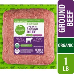 Simple Truth Organic Ground Beef 85% Lean Grass Fed