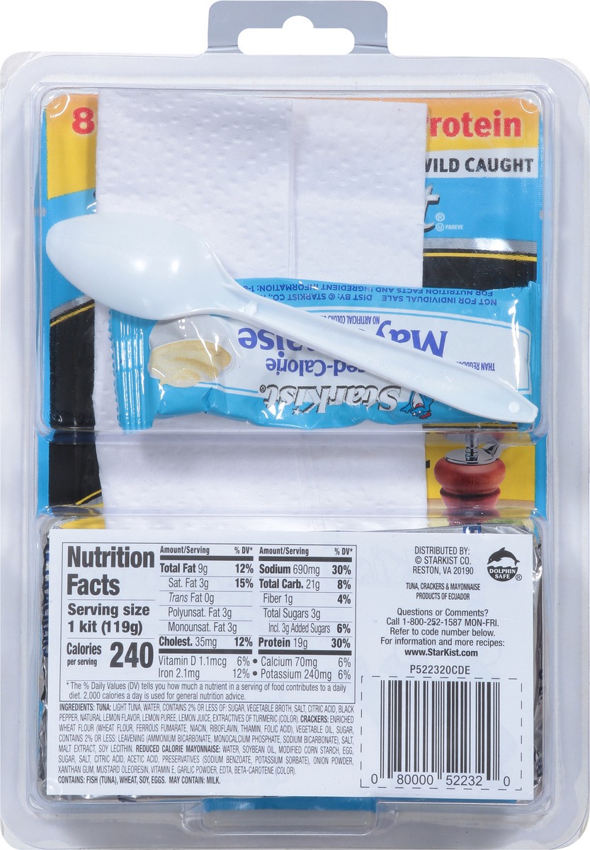 slide 5 of 14, StarKist Lunch-To-Go Tuna Creations Wild Caught Lemon Pepper Tuna Kit 4.2 oz, 4.2 oz