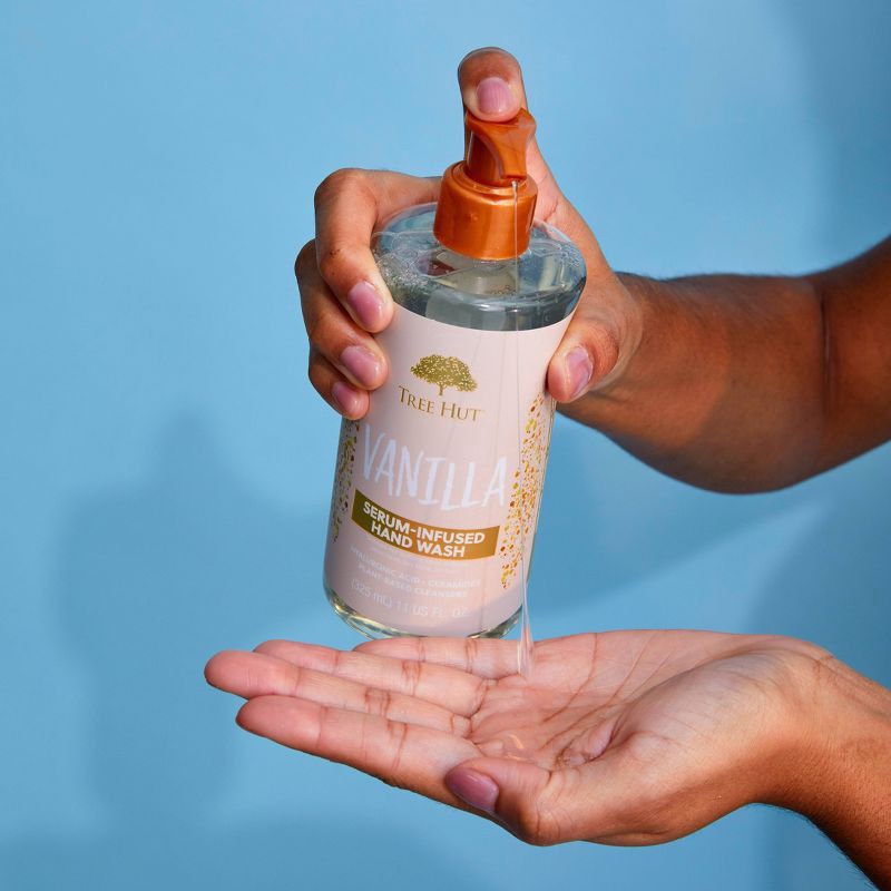 slide 4 of 8, Tree Hut Vanilla Serum-Infused Hand Wash - 11 fl oz, 11 fl oz