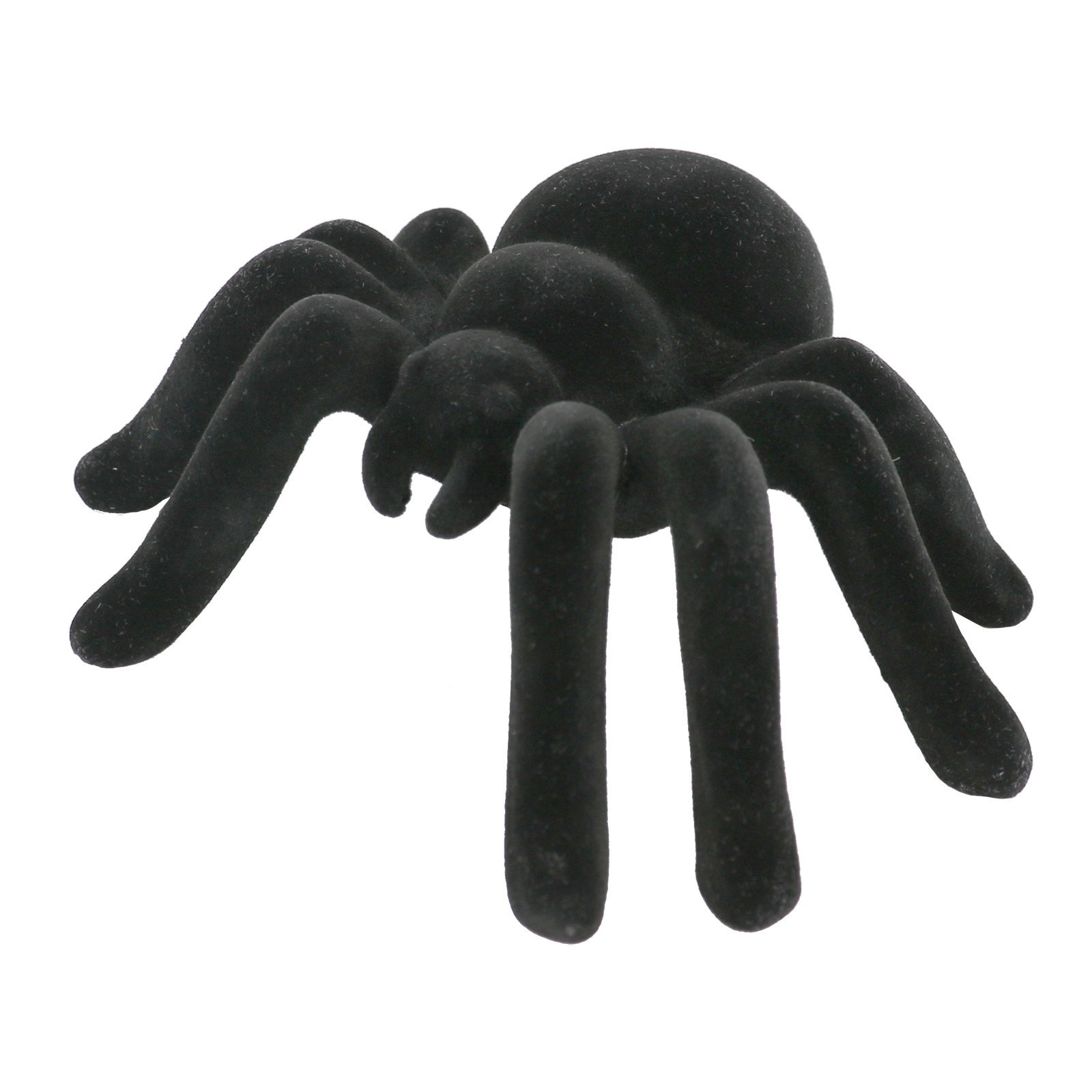slide 2 of 5, 6.5" Flocked Spider Tabletop Accent By Ashland, 6.3 in x 4.65 in x 2.47 in