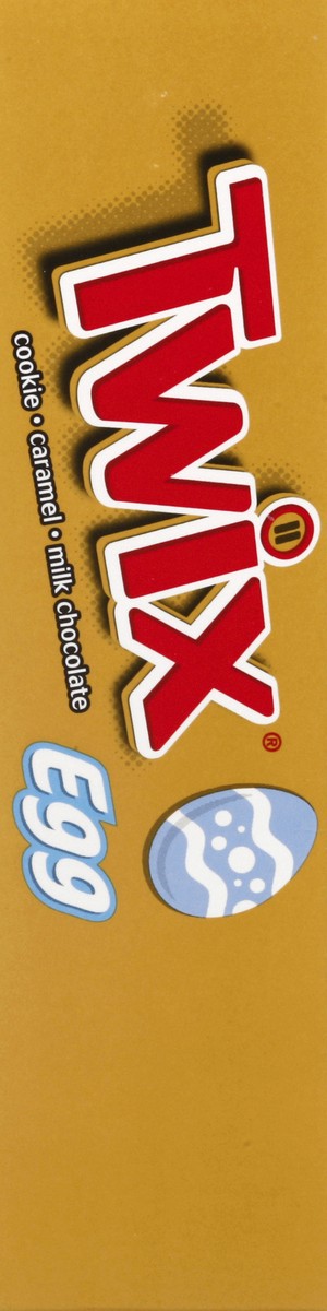 slide 3 of 6, TWIX Easter Caramel Cookie Bar Candy Easter Egg Centerpiece 5-Ounce Egg, 5 oz