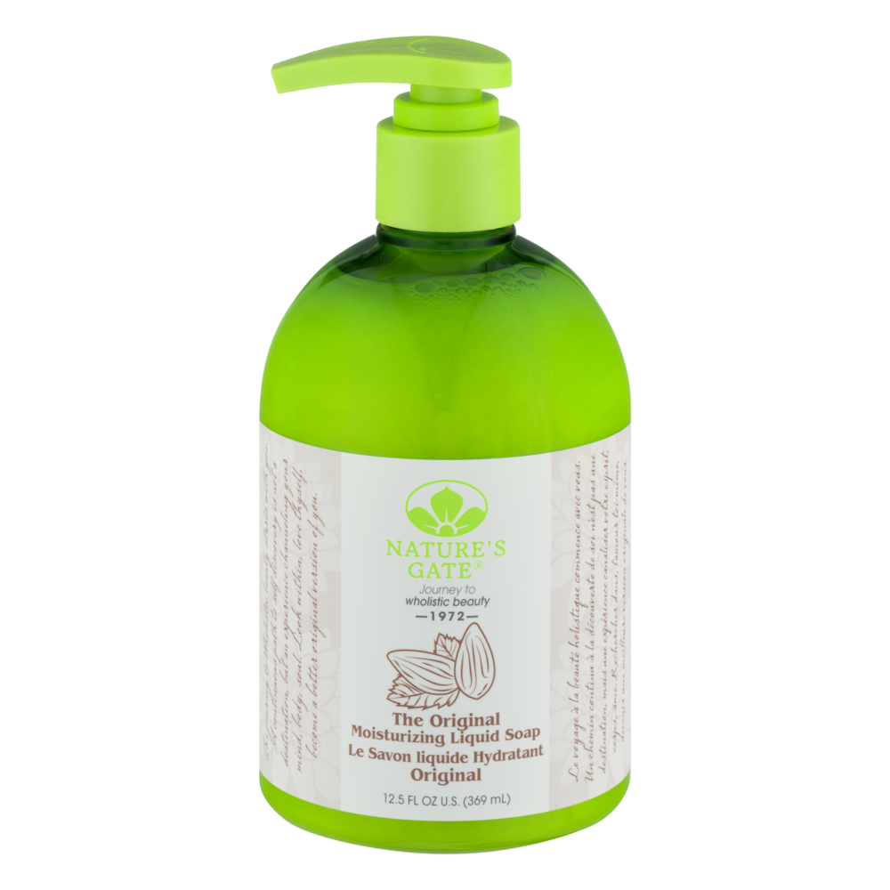 slide 1 of 3, Nature's Gate Organics Moisturizing Liquid Soap, 12.5 fl oz