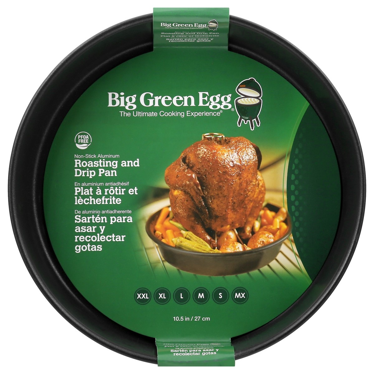 slide 2 of 7, Big Green Egg Roasting and Drip Pan 1 ea, 1 ea