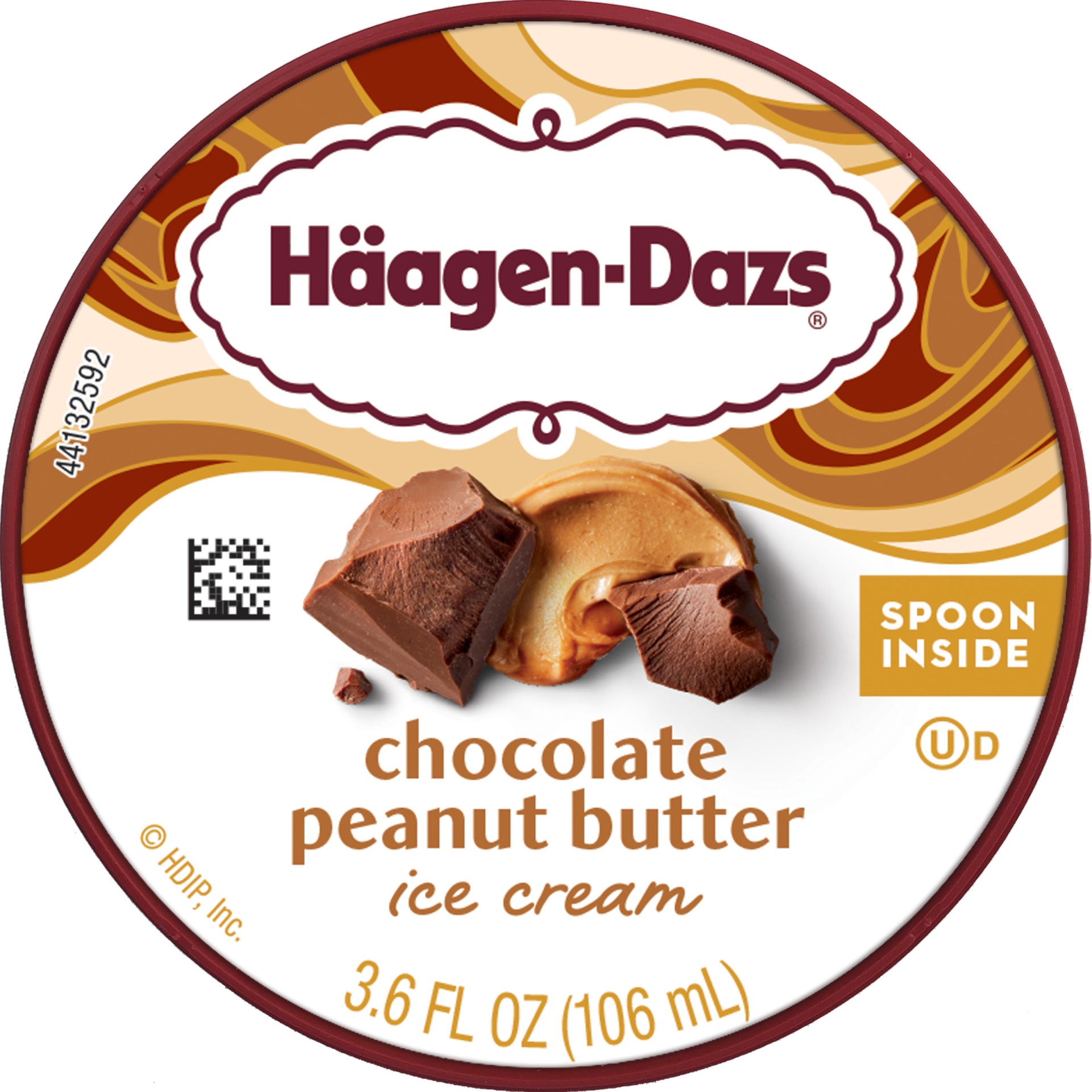 slide 7 of 7, Haagen-Dazs Chocolate Peanut Butter Ice Cream, 3.6 fl oz