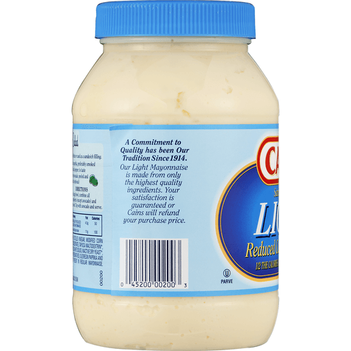 slide 5 of 8, Cain's Light Mayonnaise, 30 oz