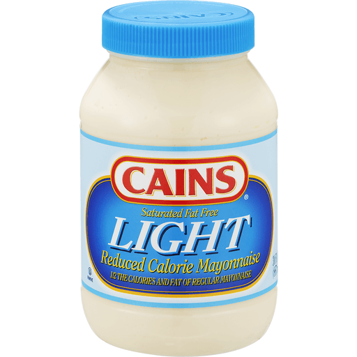 slide 1 of 8, Cain's Light Mayonnaise, 30 oz