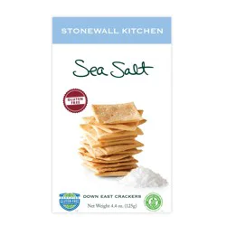 Stonewall Kitchen Gluten Free Sea Salt Crackers
