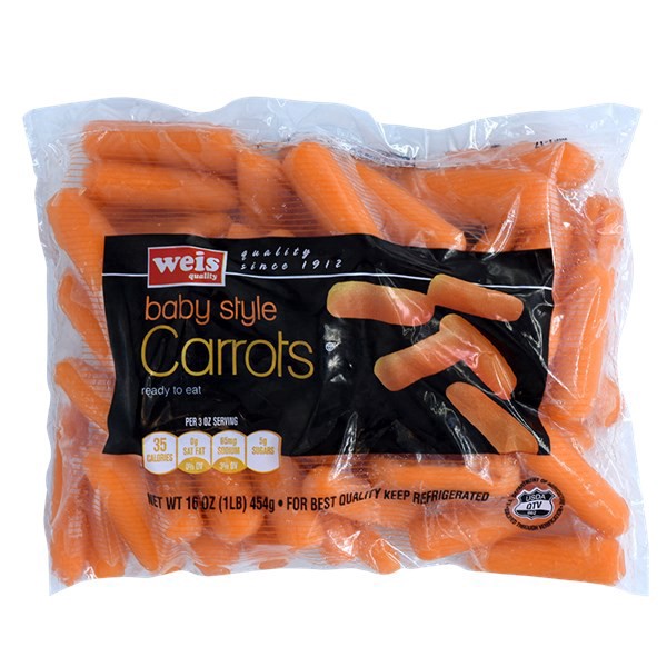 slide 1 of 1, Baby Style Carrots, 1 lb