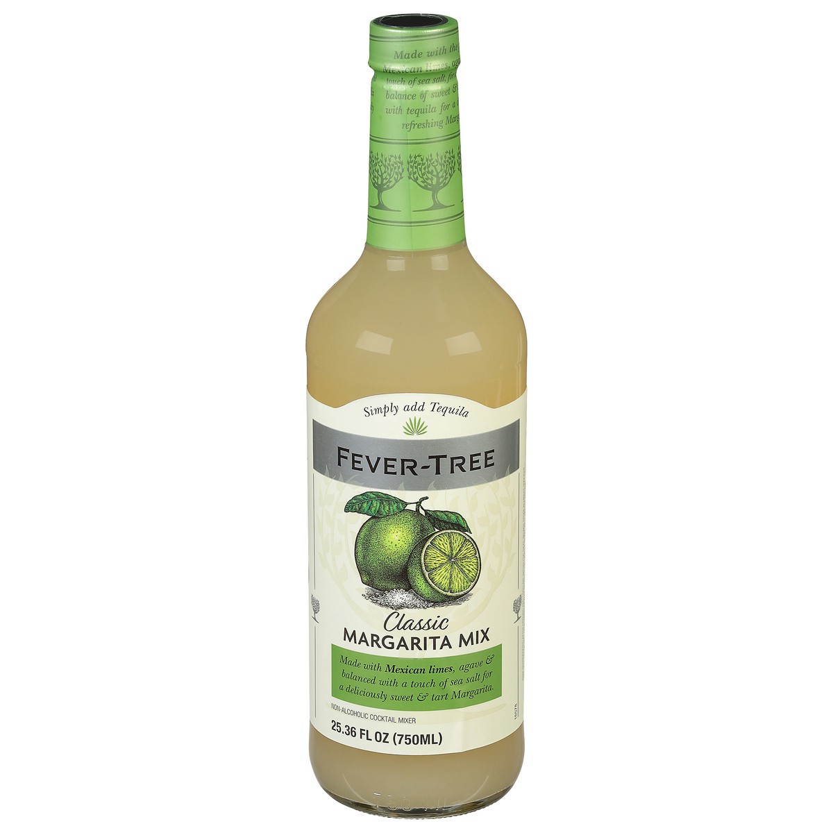 slide 1 of 9, Fever-Tree Classic Margarita Mix 25.36 fl oz, 750 ml