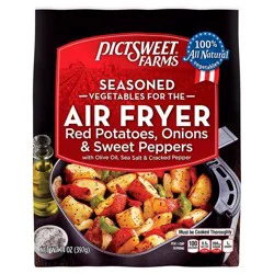 Pictsweet Farms Red Potatoes, Onions & Sweet Peppers Seasoned Vegetables For Air Fryer - 14 oz