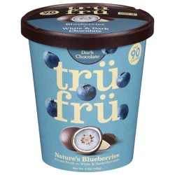 Tru Fru White & Dark Chocolate Nature's Blueberries 5 oz