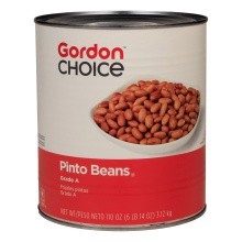 slide 1 of 1, GFS Pinto Beans, 110 oz