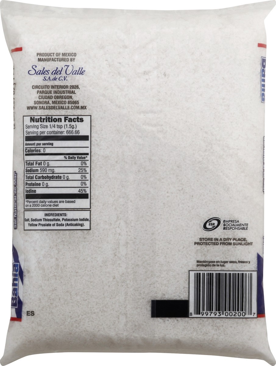 slide 13 of 13, Sal Bahia Iodized Coarse Crystals Sea Salt 35.27 oz, 35.27 oz