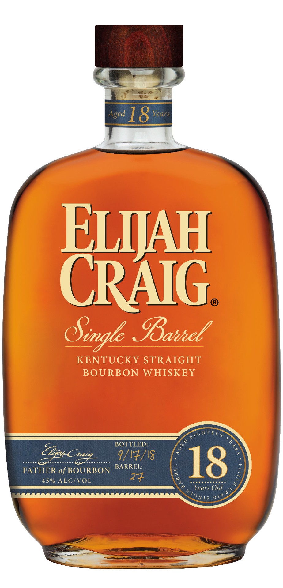 slide 1 of 2, Elijah Craig Single Barrel Whiskey, 750 ml