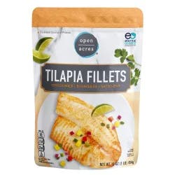 Open Acres Frozen Tilapia Fillets