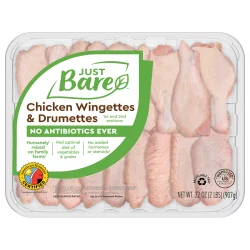 All Natural Fresh Chicken, Family Pack of Wingettes & Drummettes