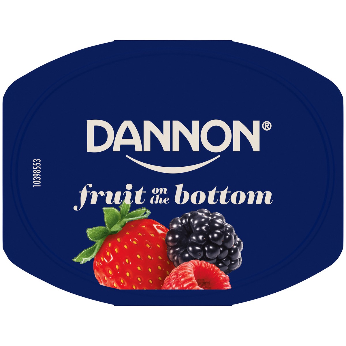 slide 2 of 7, Dannon Fruit on the Bottom Low Fat Regular Yogurt, Mixed Berry, 5.3 oz., 5.3 oz
