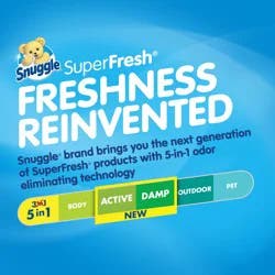 Snuggle Plus Super Fresh Liquid Fabric Softener, Original, 31.7 fl oz