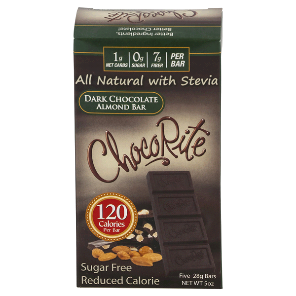 slide 1 of 13, ChocoRite Dark Chocolate Bar 5 ea, 5 ct