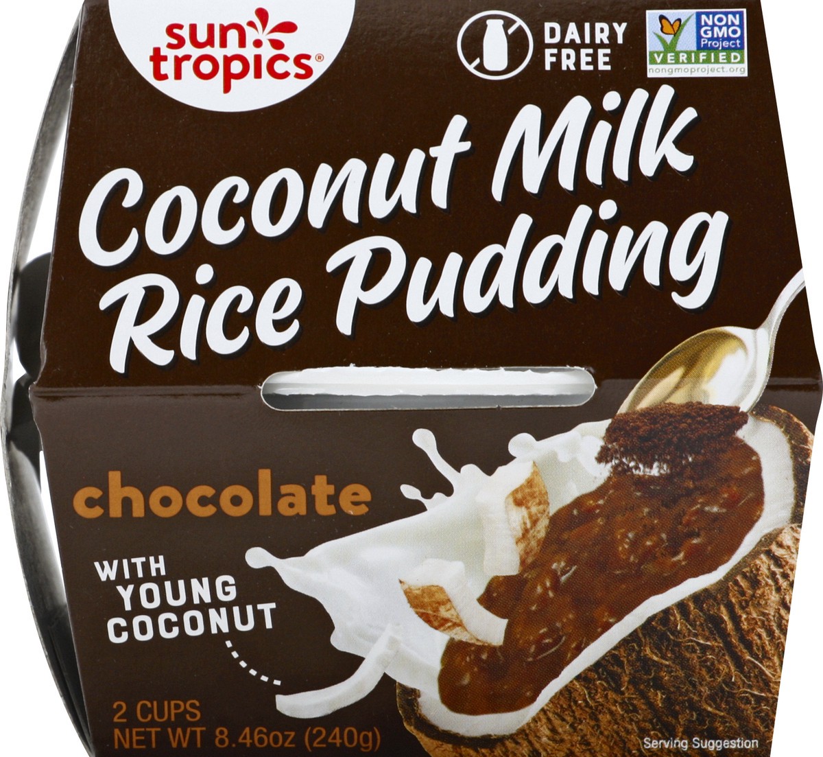 slide 11 of 13, Sun Tropics Classic Cocoa Coconut Rice Pudding, 8.46 oz