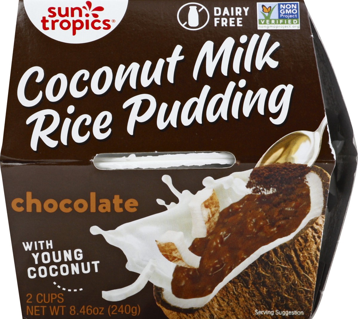 slide 10 of 13, Sun Tropics Classic Cocoa Coconut Rice Pudding, 8.46 oz