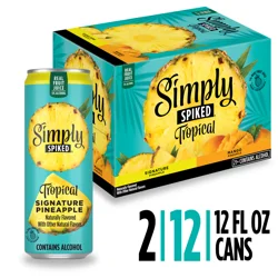 Simply Spiked Tropical 12pk 12oz Cans