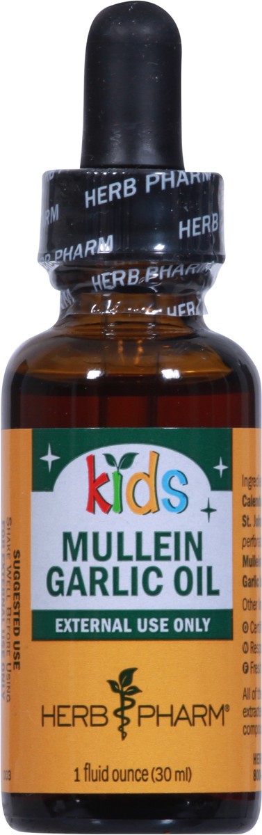slide 4 of 13, Herb Pharm Mullein Garlic Oil 1 fl oz, 1 fl oz