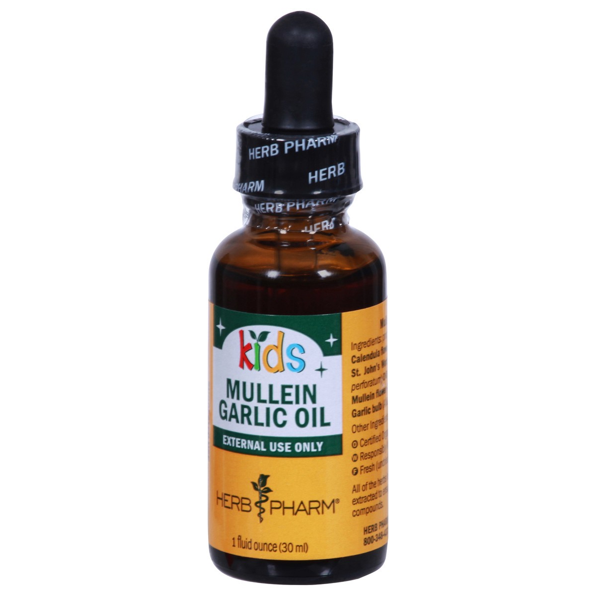 slide 9 of 13, Herb Pharm Mullein Garlic Oil 1 fl oz, 1 fl oz