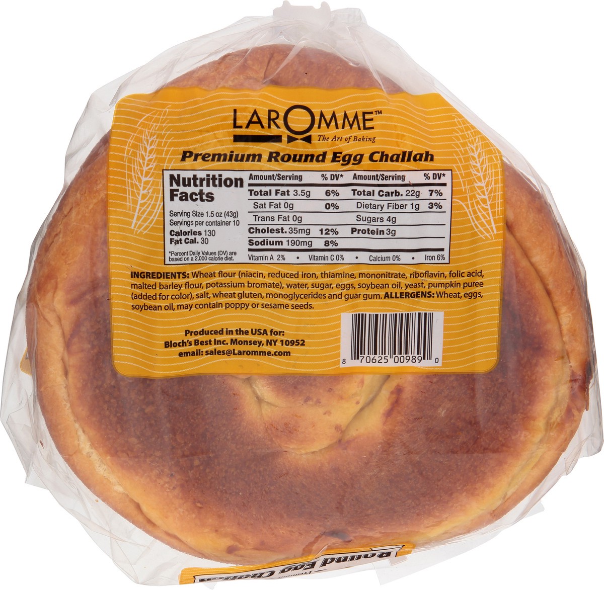 slide 5 of 9, Laromme Premium Round Egg Challah 15 oz Bag, 15 oz