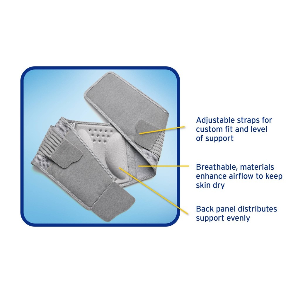 slide 4 of 6, Futuro Stabilizing Back Support, LG/XL