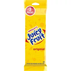 Juicy Fruit Original Bubble Gum Multipack