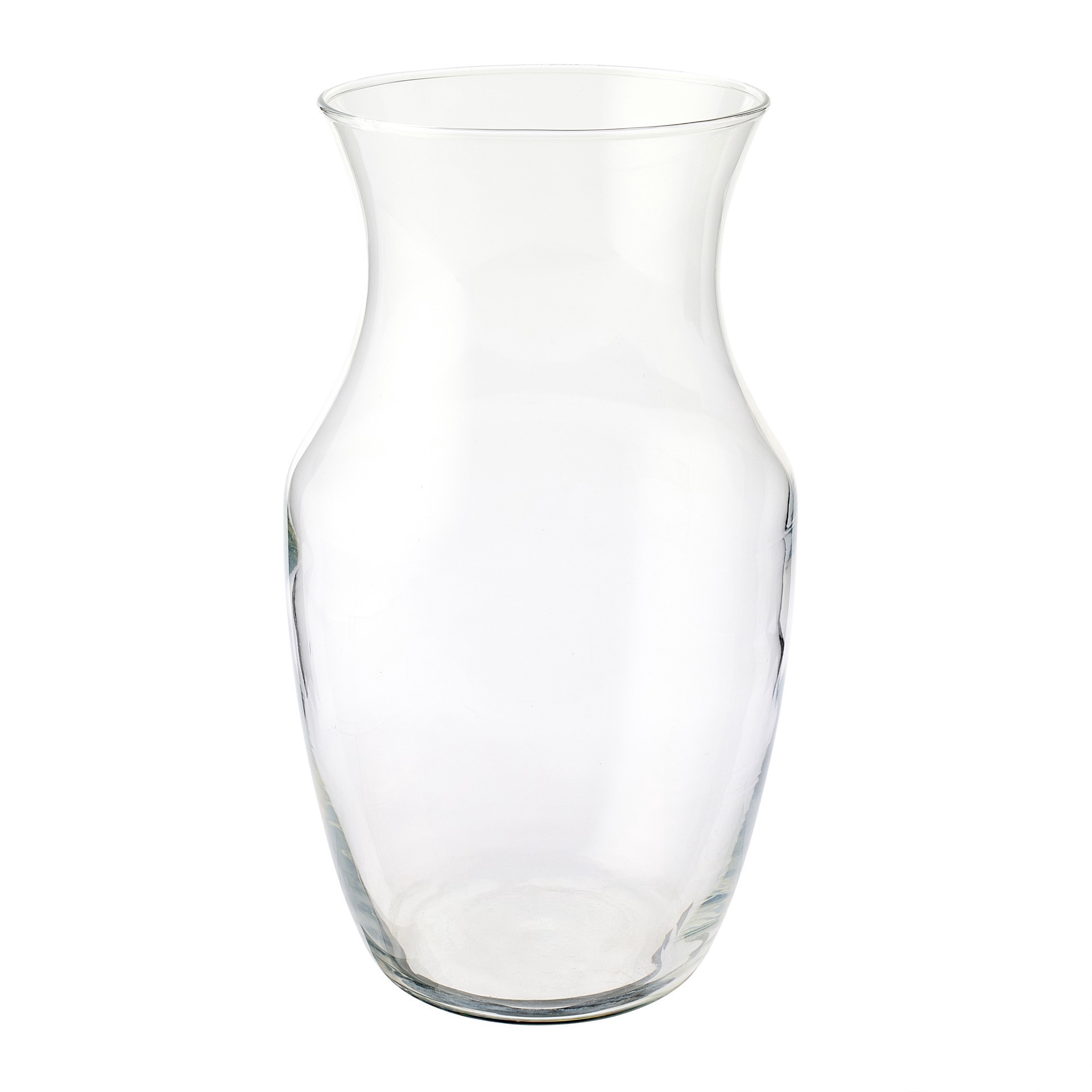 slide 2 of 3, 9" Glass Rose Vase By Ashland, 9 in