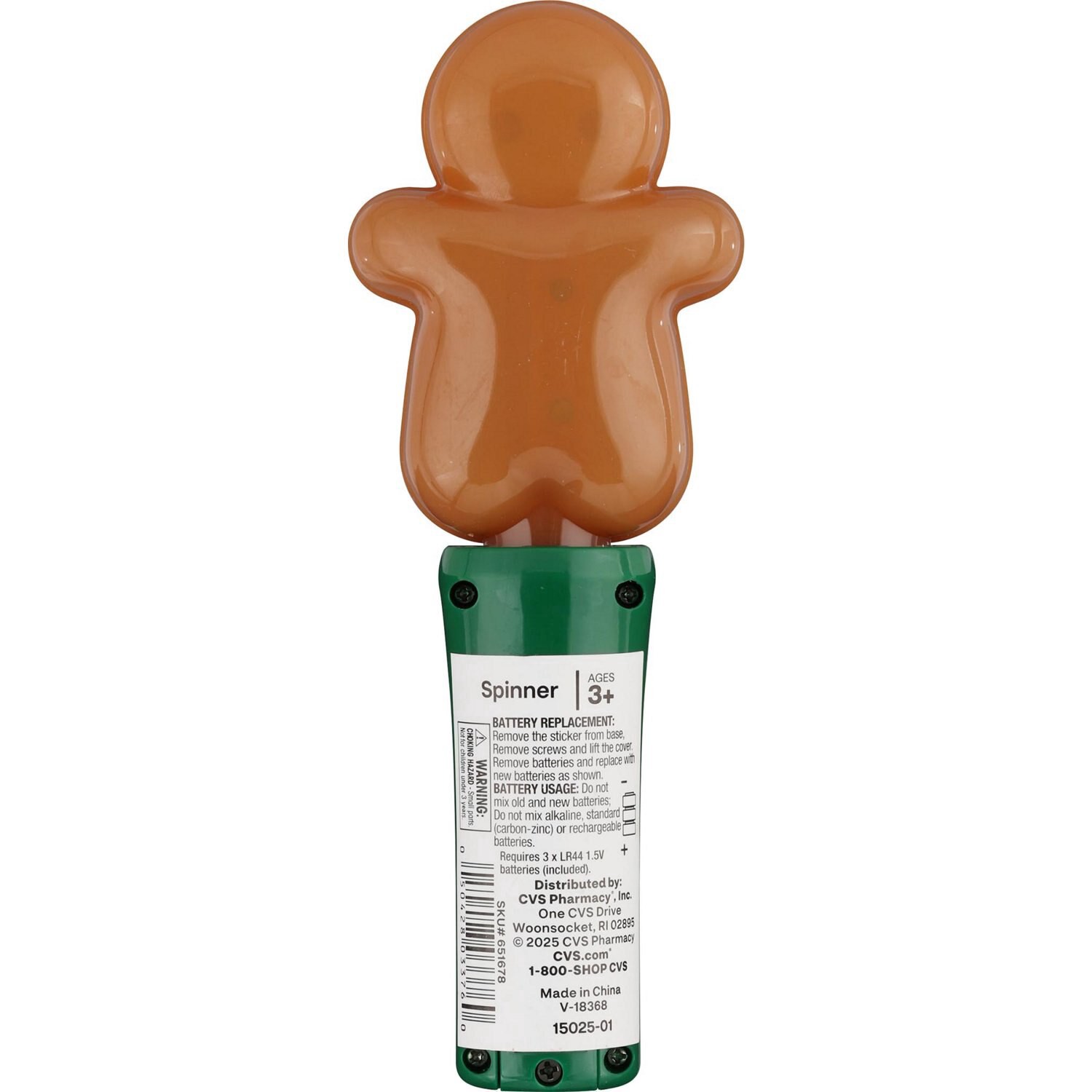 slide 5 of 6, Merry Brite Spinner Toy, Assorted Characters, 1 ct