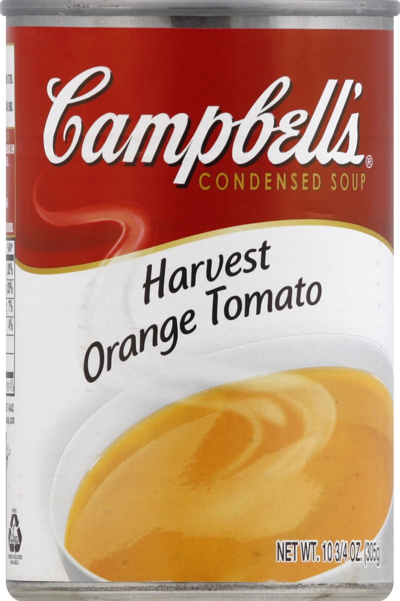 slide 2 of 2, Campbell's Harvest Orange Tomato Condensed Soup, 1 ct