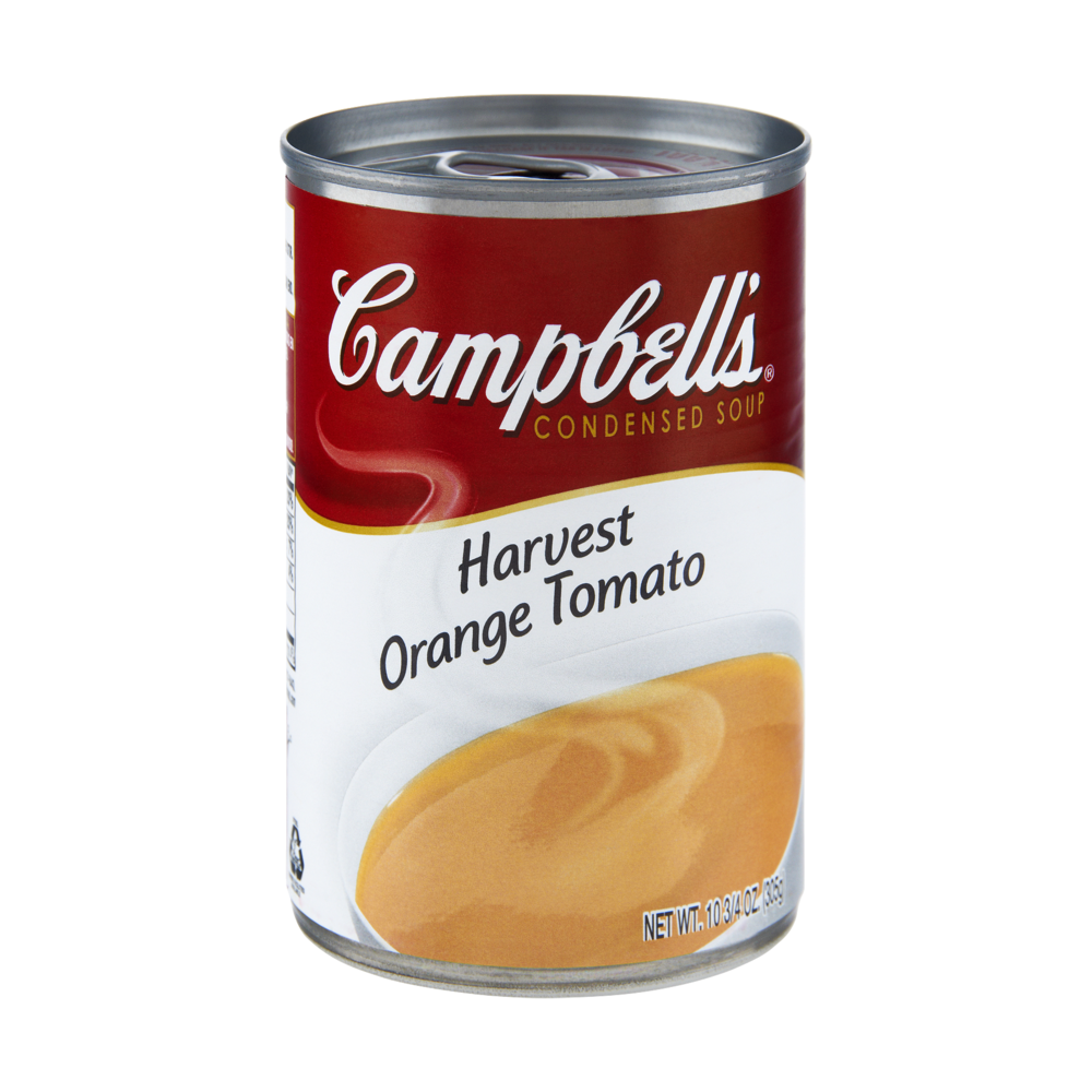 slide 1 of 2, Campbell's Harvest Orange Tomato Condensed Soup, 1 ct
