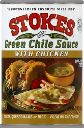 Stokes Green Chile Sauce 15 oz