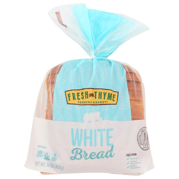 slide 1 of 1, Fresh Thyme White Bread, 16 oz