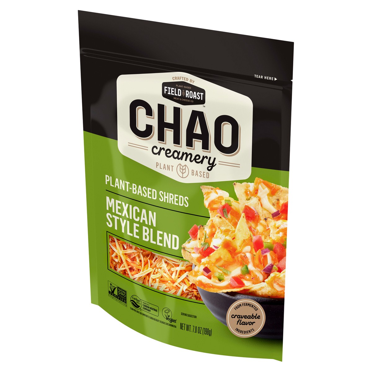 slide 6 of 7, Field Roast Chao Shreds, Mexican Style Blend, 7 oz