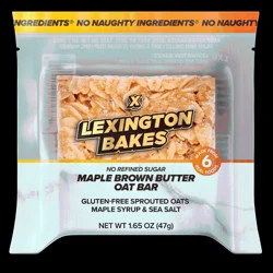 Lexington Bakes Maple Brown Butter Chilled Oat Bar