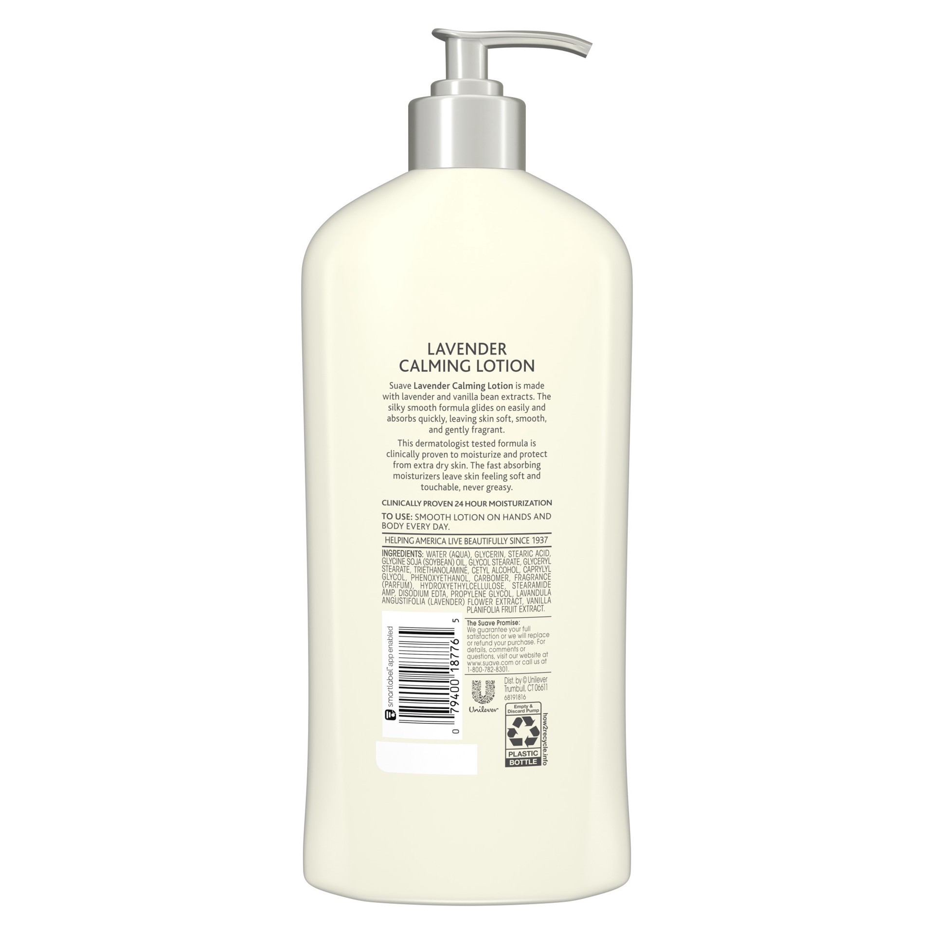 slide 3 of 4, Suave Skin Solutions Body Lotion Lavender Calming Lotion, 18 oz