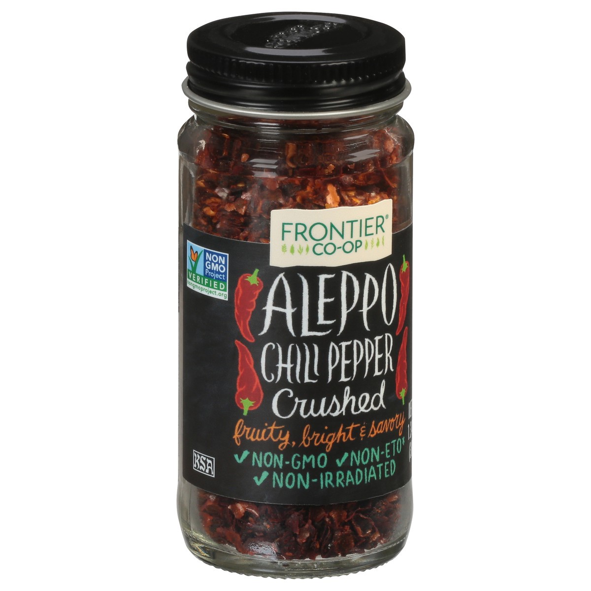 slide 2 of 9, Frontier Co-Op Crushed Aleppo Chili Pepper 1.34 oz, 1.34 oz