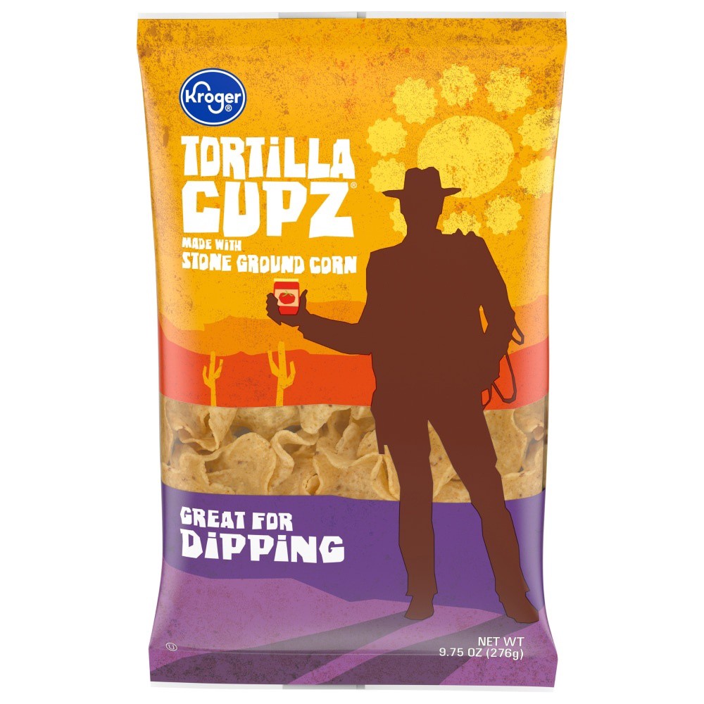 slide 3 of 3, Kroger Tortilla Cupz, 9.75 oz