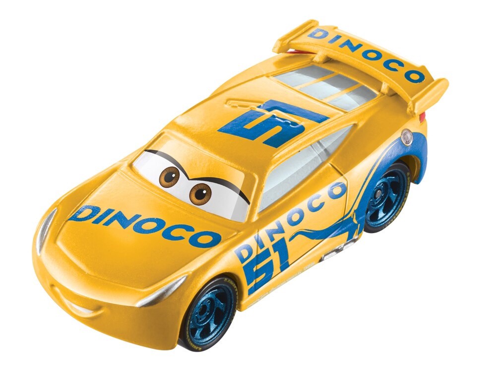 slide 2 of 2, Mattel Disney Pixar Cars Dinoco Cruz Ramirez Color Changers Car, 1 ct