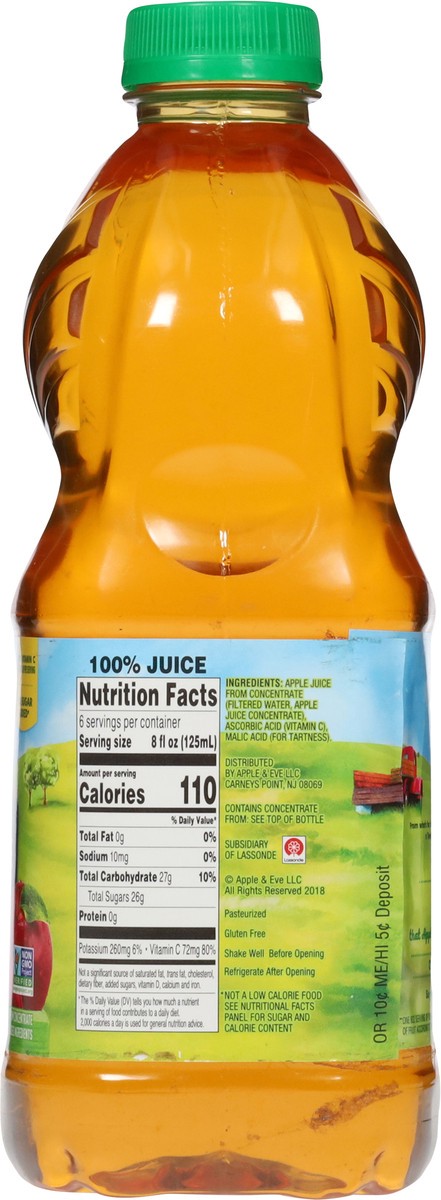 slide 10 of 13, Apple & Eve 100% Juice Apple Juice - 48 fl oz, 48 fl oz