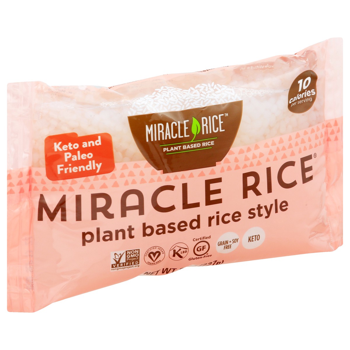 slide 4 of 9, Miracle Rice Plant Based Rice 8 oz, 8 oz