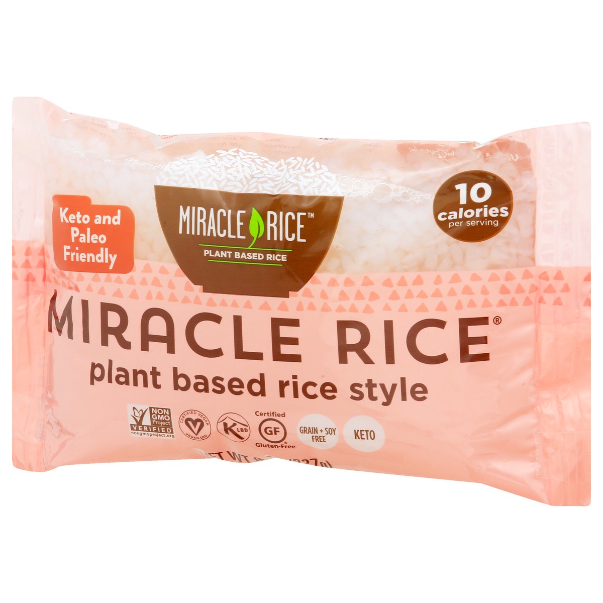 slide 5 of 9, Miracle Rice Plant Based Rice 8 oz, 8 oz